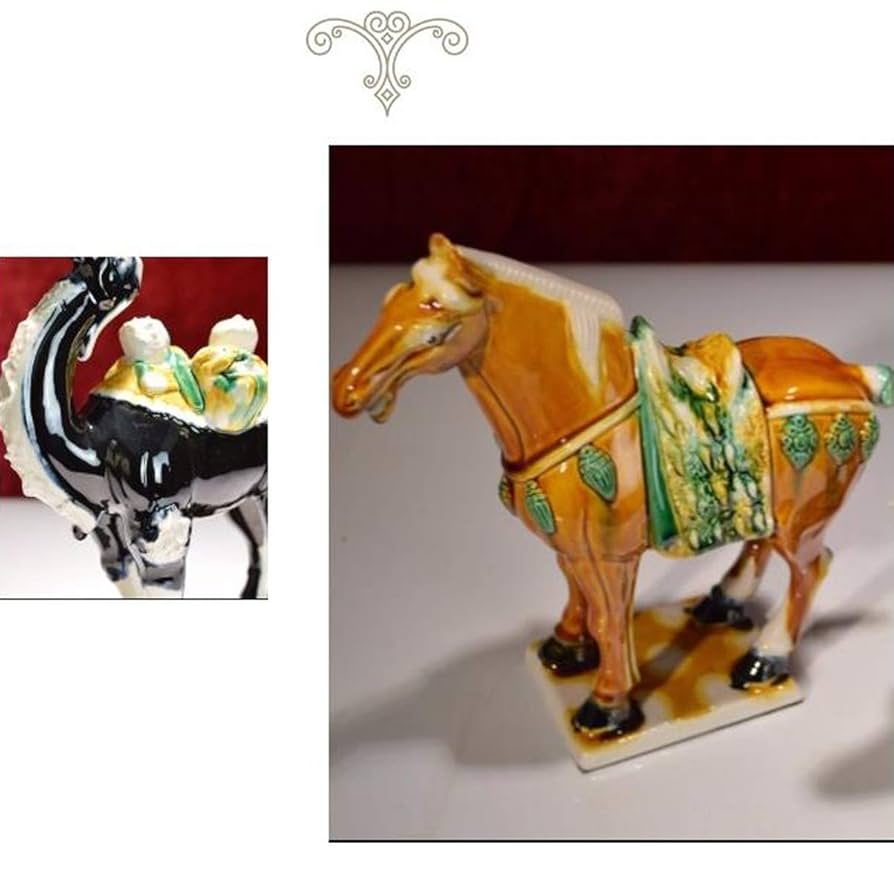 キャメルと馬と異人像（陶器）３個セット 61h+BAZlUwL._UF894,1000_QL80_.jpg